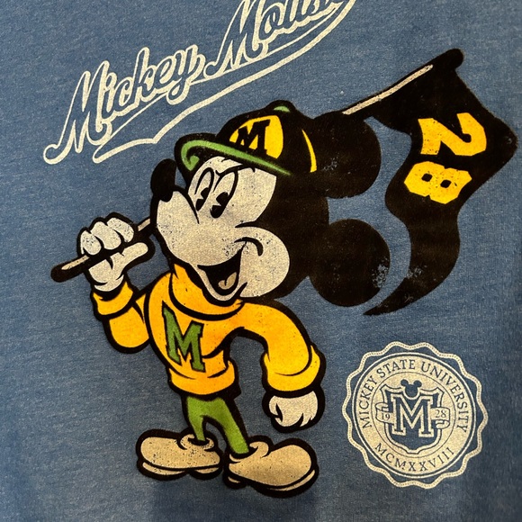 Disney Mickey Mouse scoopneck - Picture 1 of 5